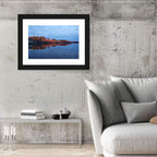 Lake Livingston Pier at Golden Hour Wall Art