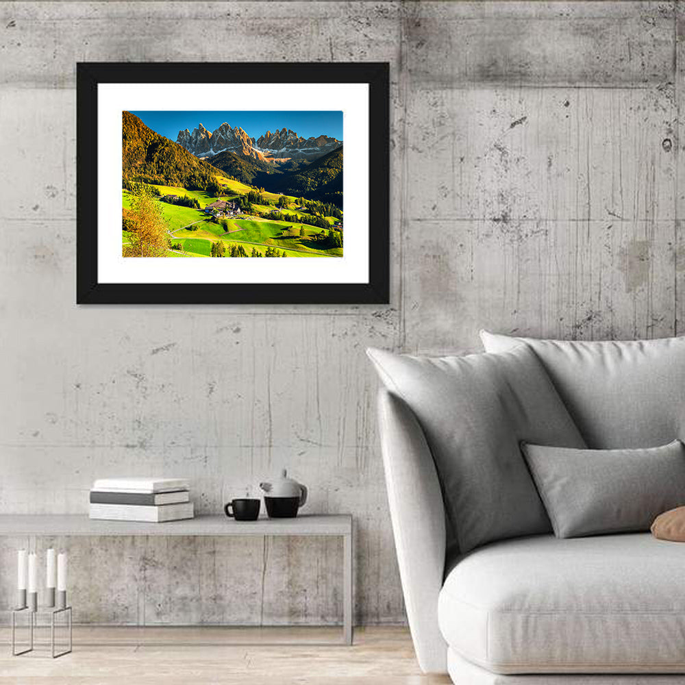 Santa Maddalena, Val Di Funes Wall Art