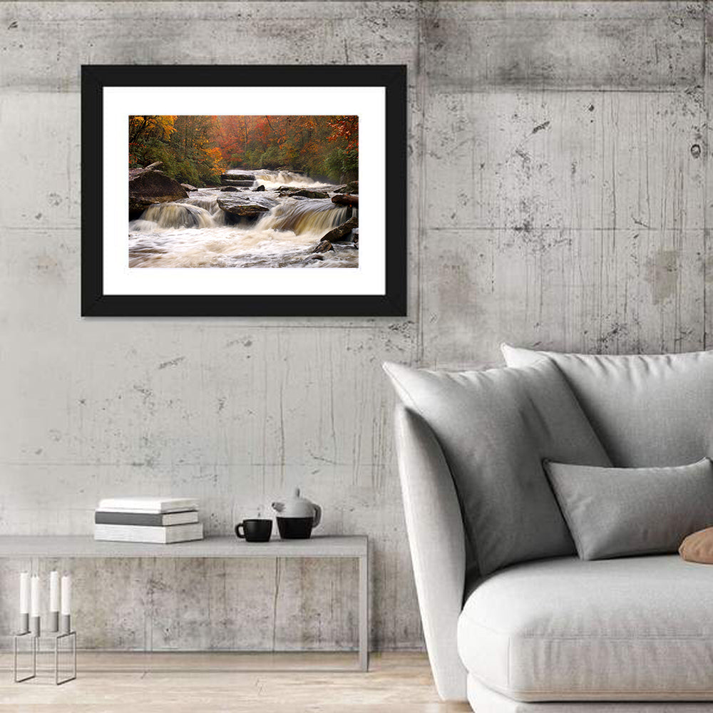 Carolina River in Autumn Wall Art