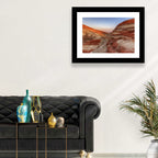 Khizi Candy Cane Mountains Wall Art