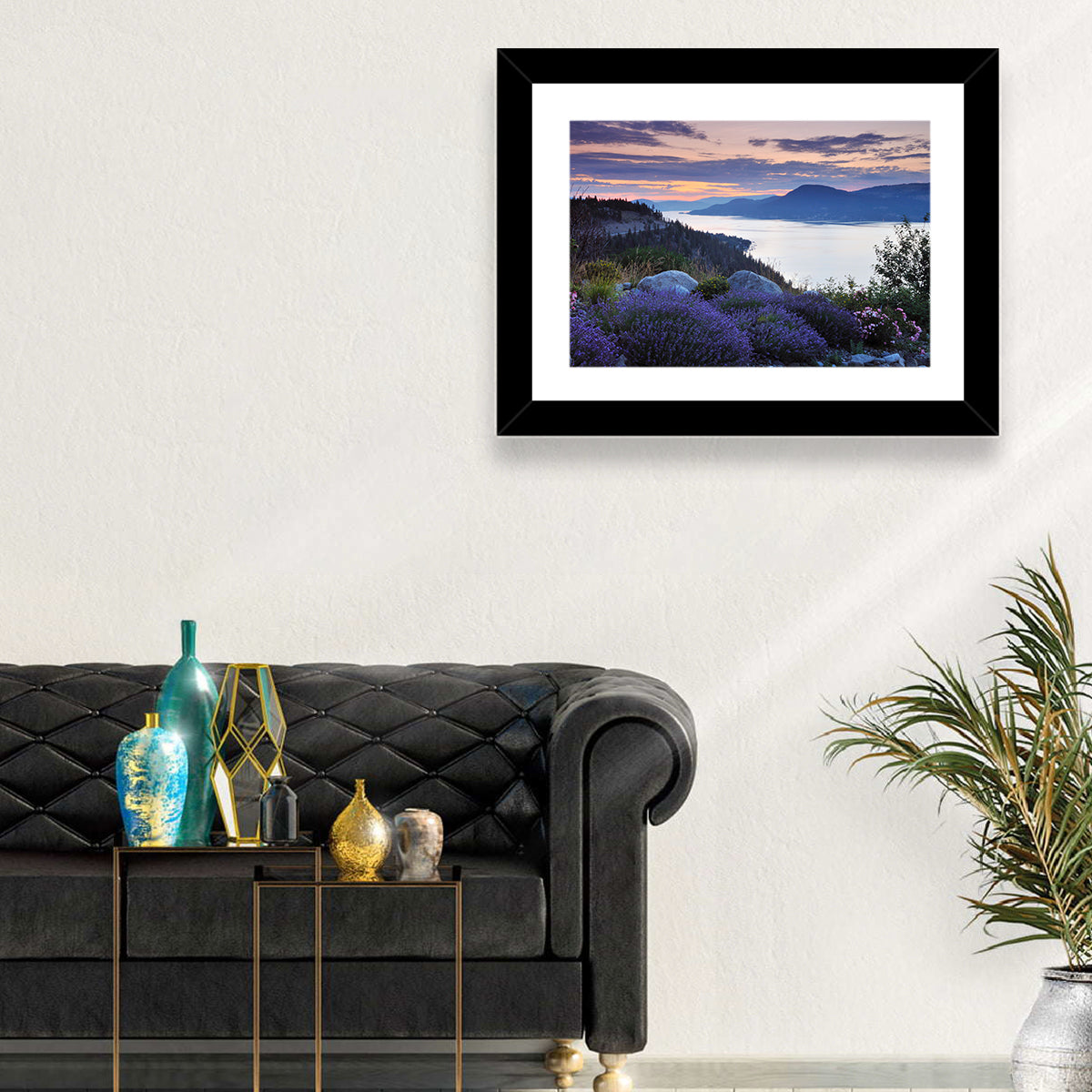 Okanagan Lavender Lake Wall Art