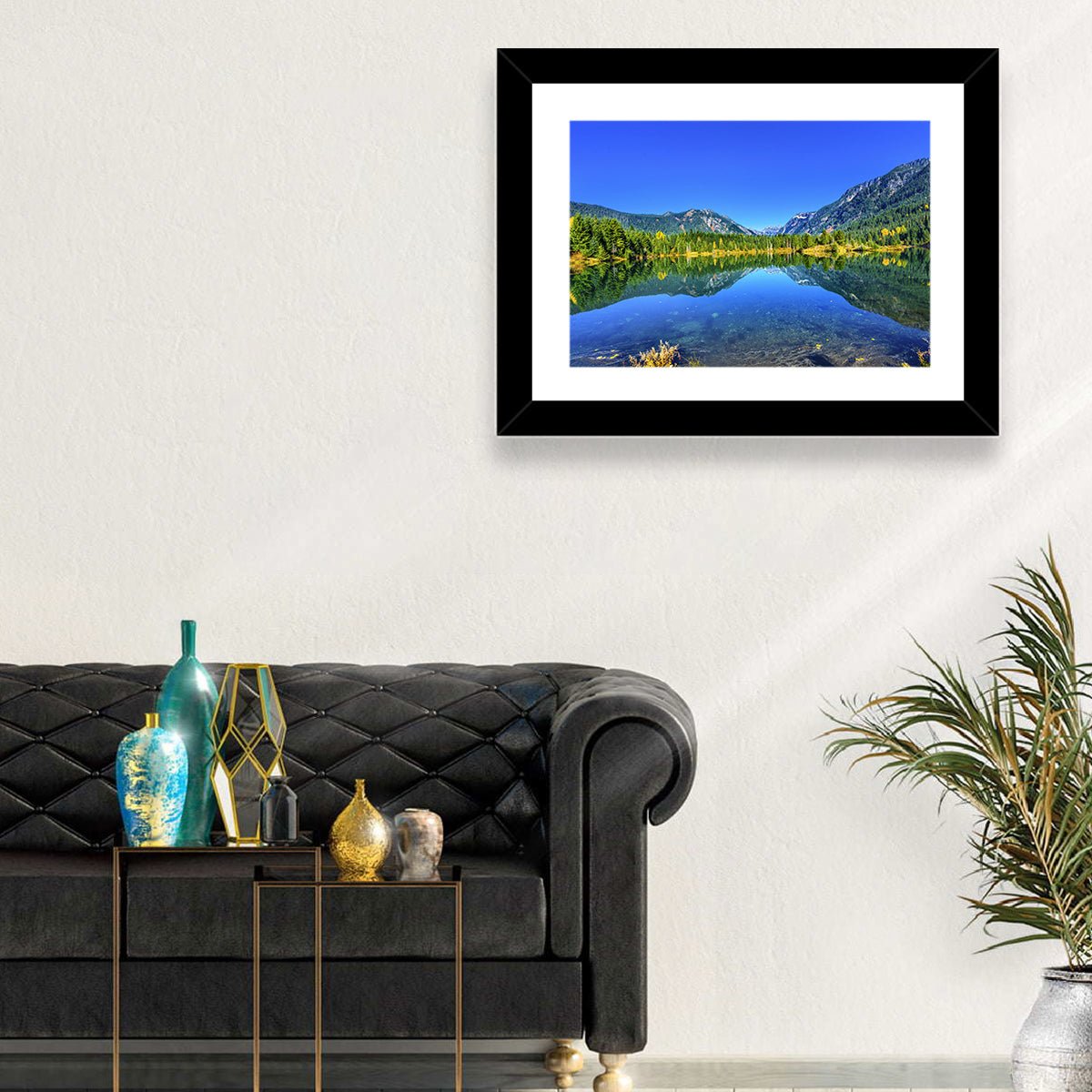 Mt Chikamin Reflection at Gold Lake Wall Art