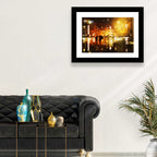 Rainy Night in Kharkiv Wall Art
