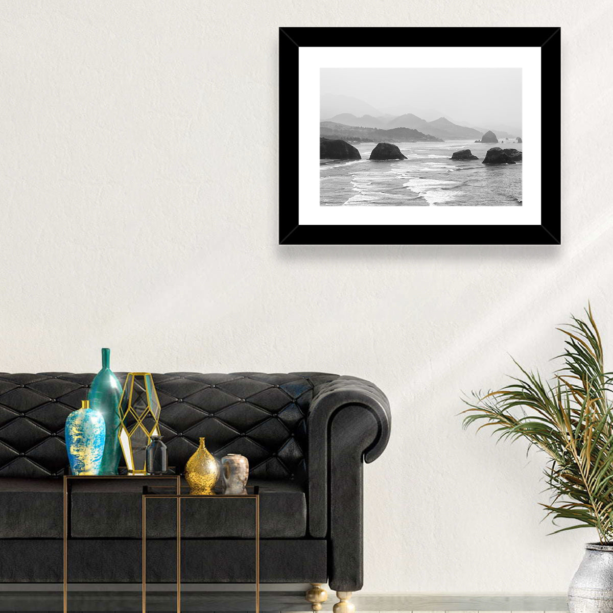 Haystack Rock, Cannon Beach Wall Art in a room, landscape