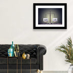 Metallic Scale: Work and Life Wall Art