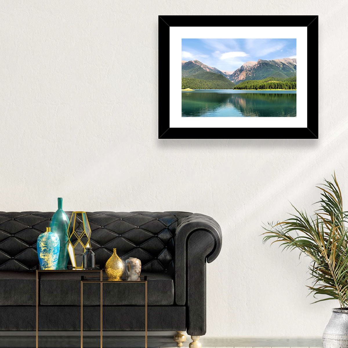 Mission Mountain & Lake Wall Art