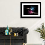 Powder Burst Makeup Brushes Wall Art