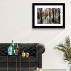 Autumn Flooded Cypress Forest Wall Art