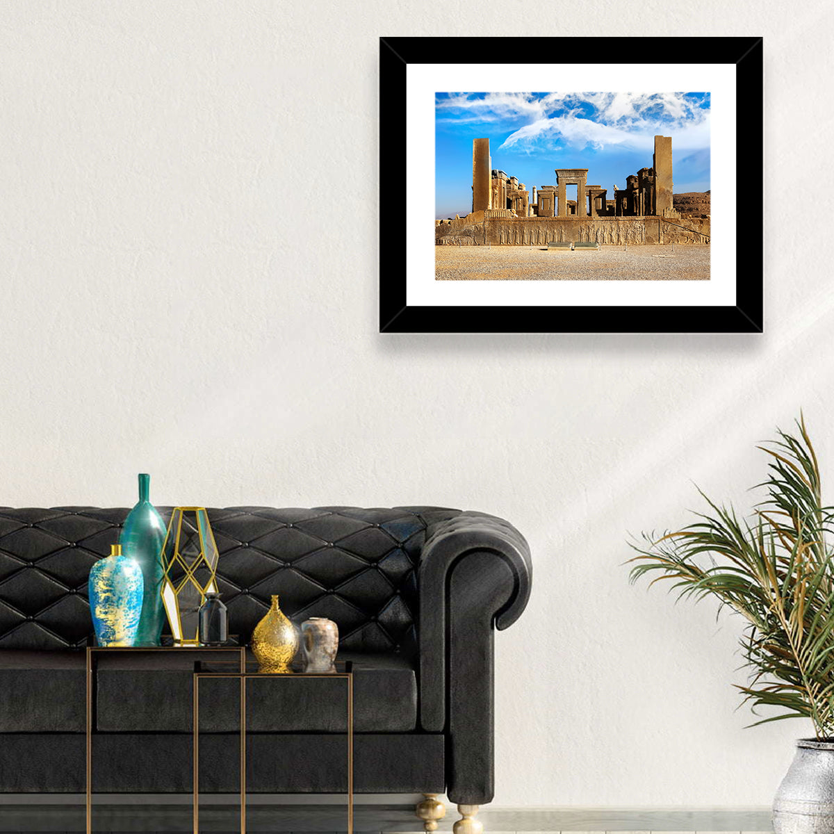 Tachara Palace, Persepolis Wall Art in a room, landscape