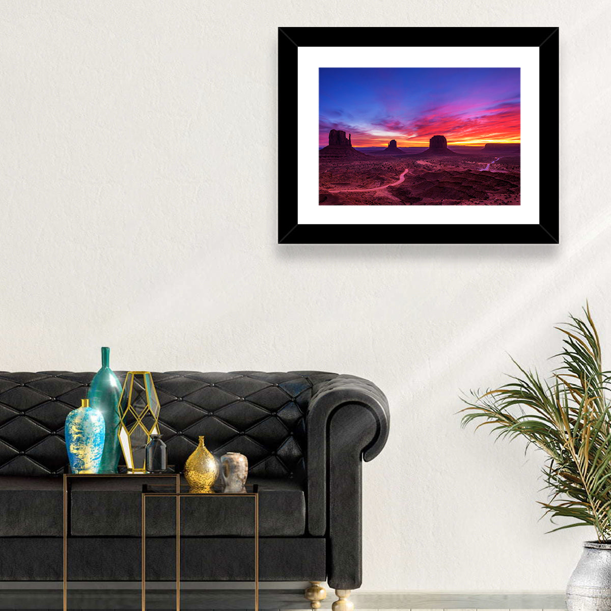 Monument Valley Arizona Sunset Wall Art