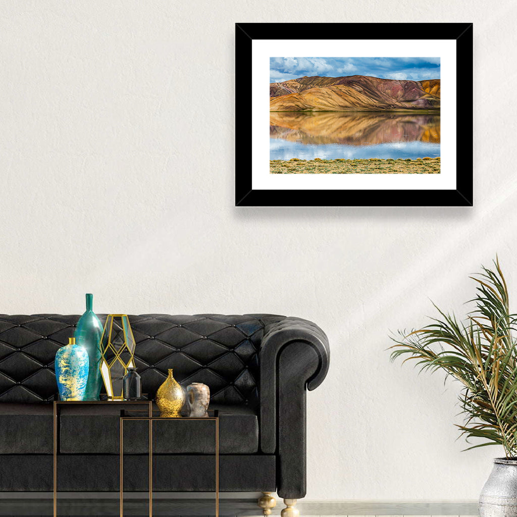 Bulunkul Lake Reflection Wall Art