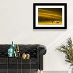 Golden Hour Rapeseed Field Wall Art