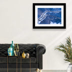 Montenegro Snowy Mountain Road Wall Art