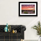 Sunset Curve on Texas Highway 16 Wall Art