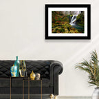 Cheile Nerei Mossy Waterfall Wall Art