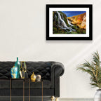 Plitvice Lakes Waterfall Wall Art