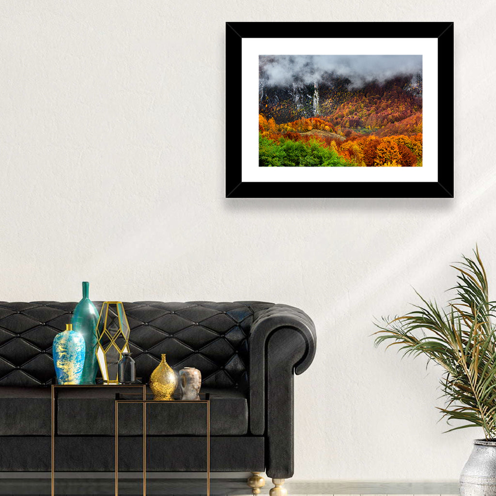 Misty Carpathian Autumn Wall Art