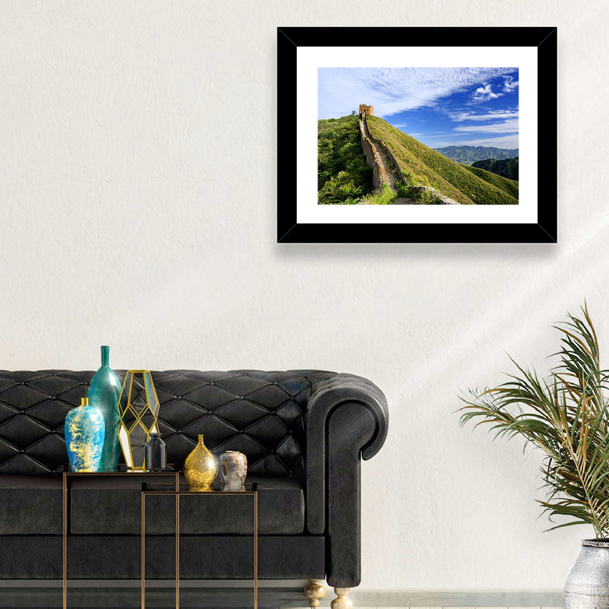 Great Watchtower View Wall Art in a room, landscape