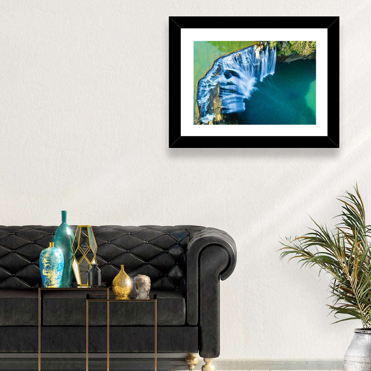 Shifen Waterfall Aerial Wall Art