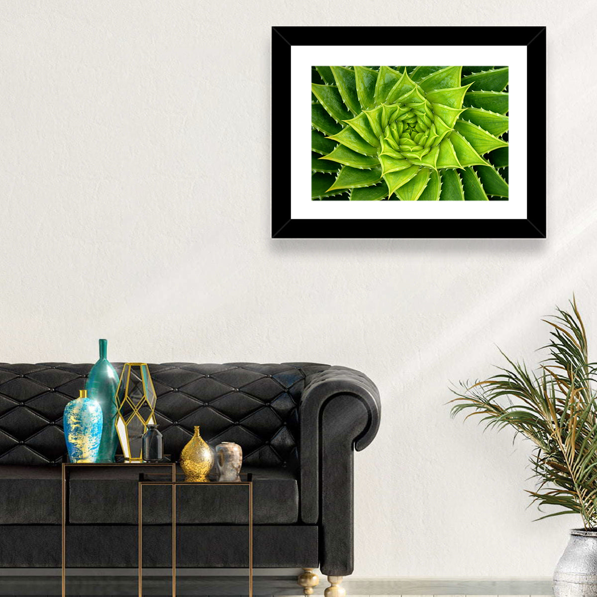 Spiral Aloe Wall Art