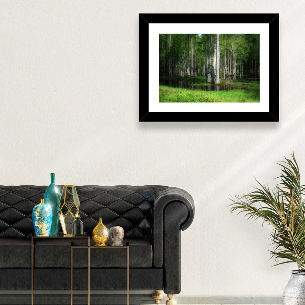 Lush Cypress Swamp Wall Art