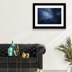 Gnarled Tree at Twilight Wall Art