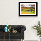 Vermont Barn by Pond Wall Art