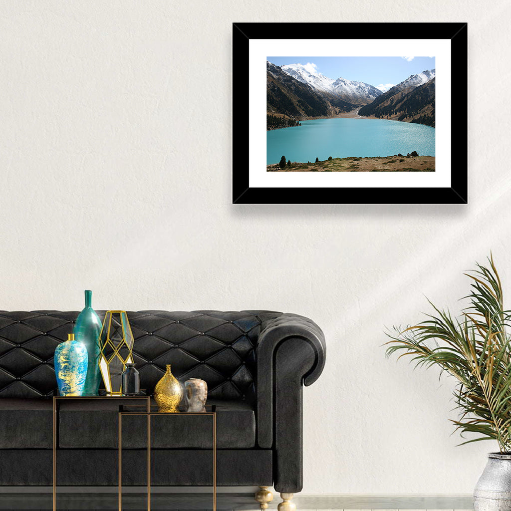 Big Almaty Lake Wall Art
