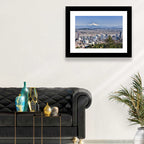 Portland Skyline with Mount Hood Wall Art