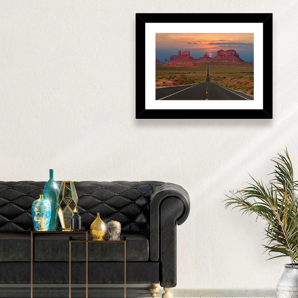 Tribal Park Monument Valley Sunset Wall Art
