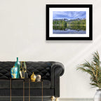 Lake Sylvan Reflection Wall Art