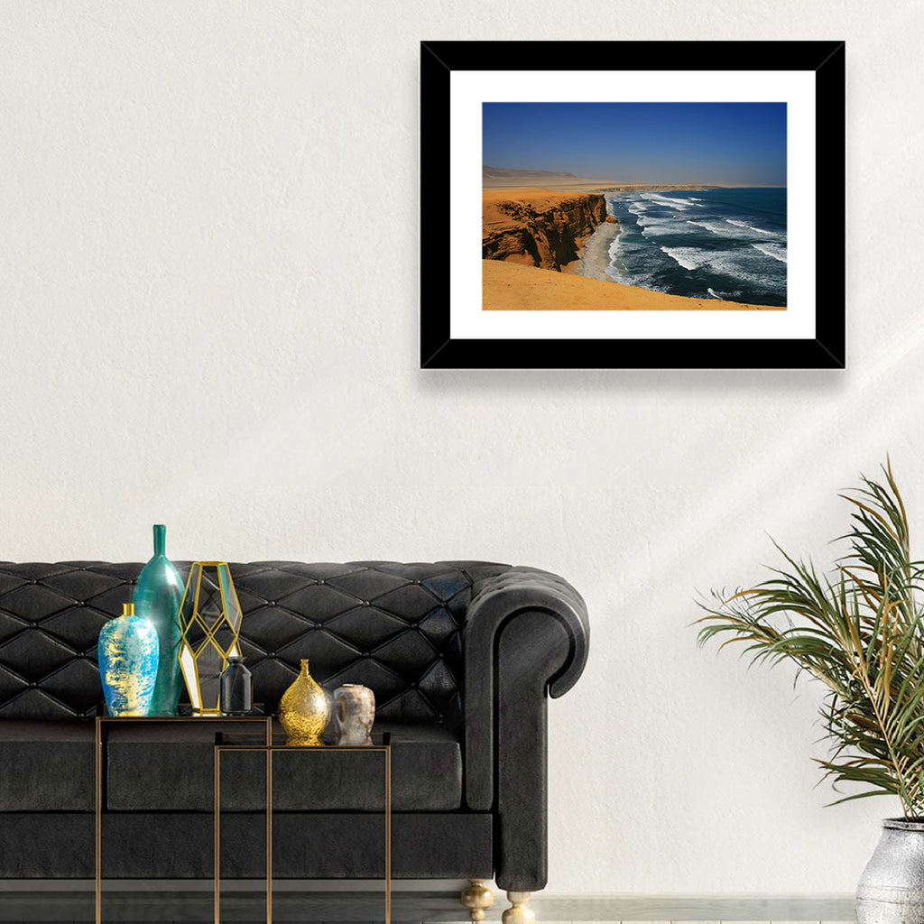 Red Cliffs of Paracas Wall Art