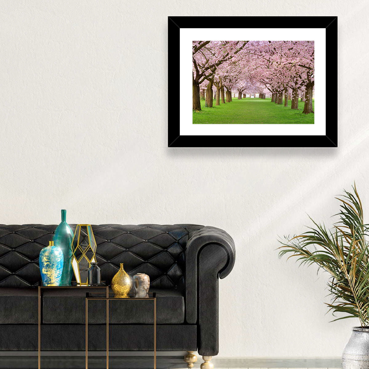 Cherry Blossom Avenue Wall Art