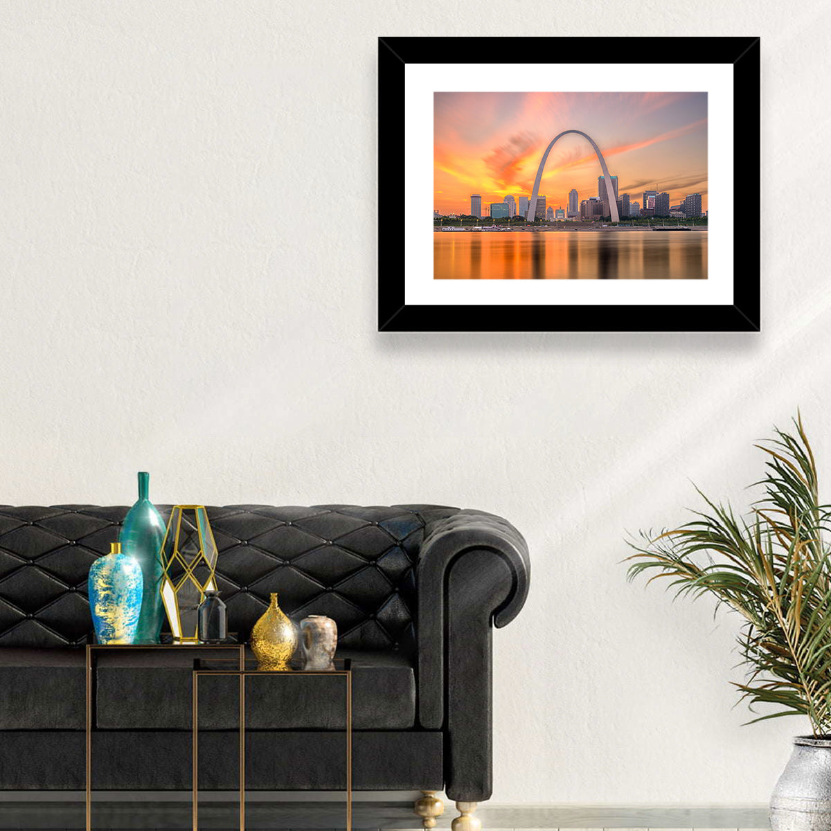 St. Louis Gateway Arch Skyline Wall Art