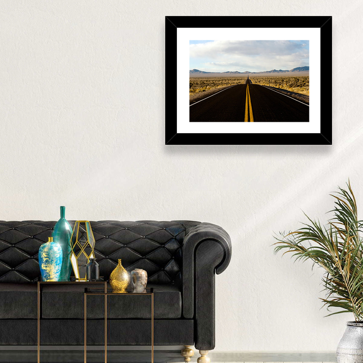 Nevada Desert Highway Wall Art