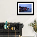 Tobermory Harbour at Twilight Wall Art