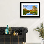 Autumn River Wall Art