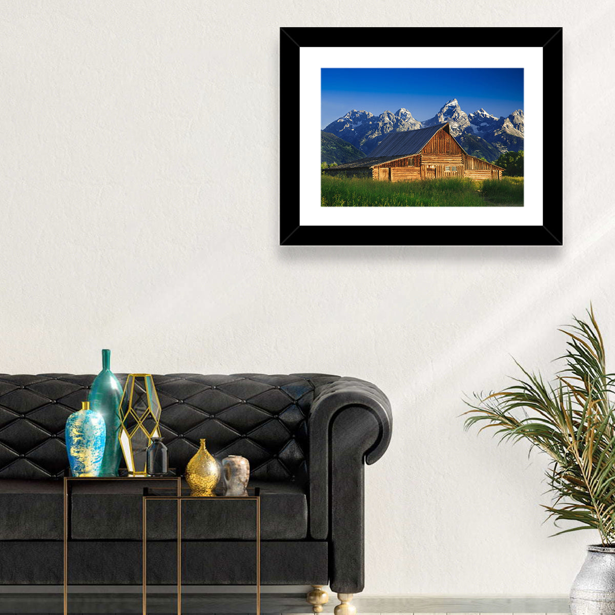 Mormon Barn Grand Teton National Park Wall Art