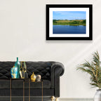 Pskov Lake Landscape Wall Art