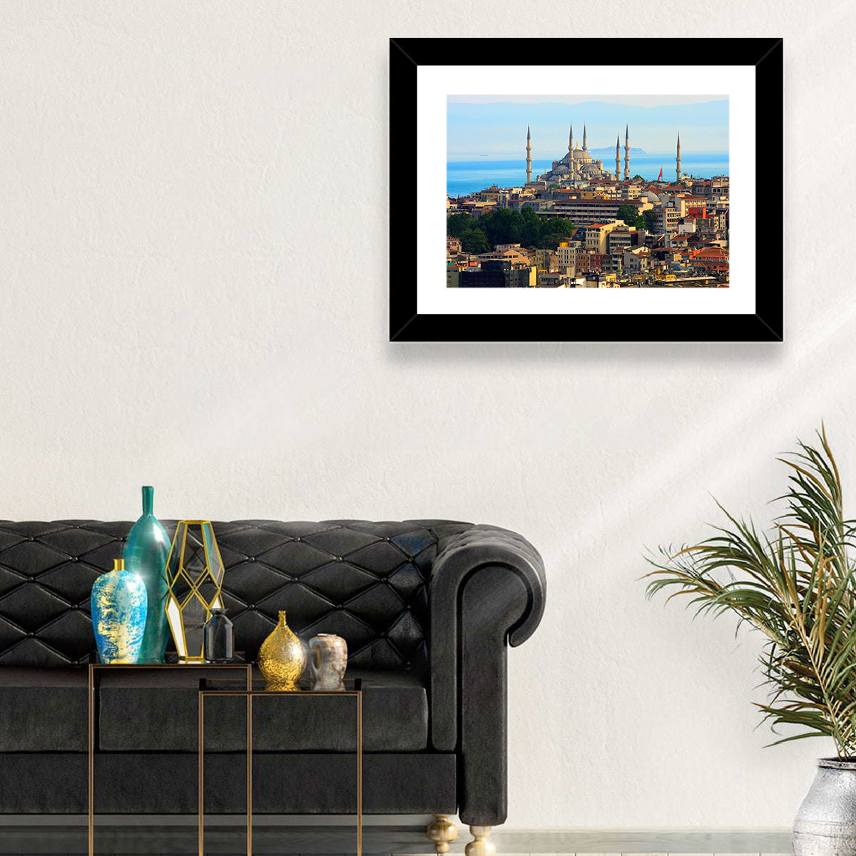 Sultan Ahmed Mosque Skyline Wall Art