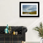 Montana Road Through Golden Hills Wall Art