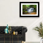 Blue Ridge Mossy Waterfall Wall Art