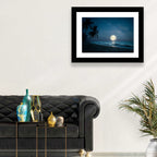 Palm Beach Moonset Wall Art
