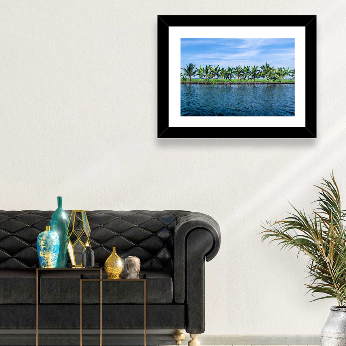 Vembanad Lake Landscape Wall Art