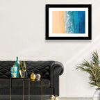 Aerial Iceland Coastline Wall Art