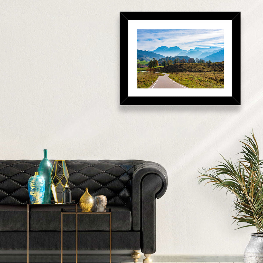 Bavarian Mountain Valley Wall Art