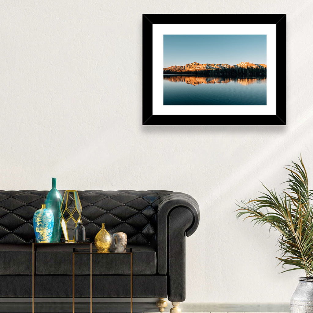 Mirror Lake Reflection, Uinta Mountains Wall Art