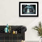 Enchanted Foggy Forest Wall Art