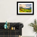 Santa Magdalena Valley at Golden Hour Wall Art