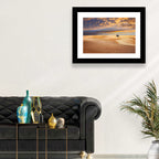 Sahara Camel Rider at Sunset Wall Art